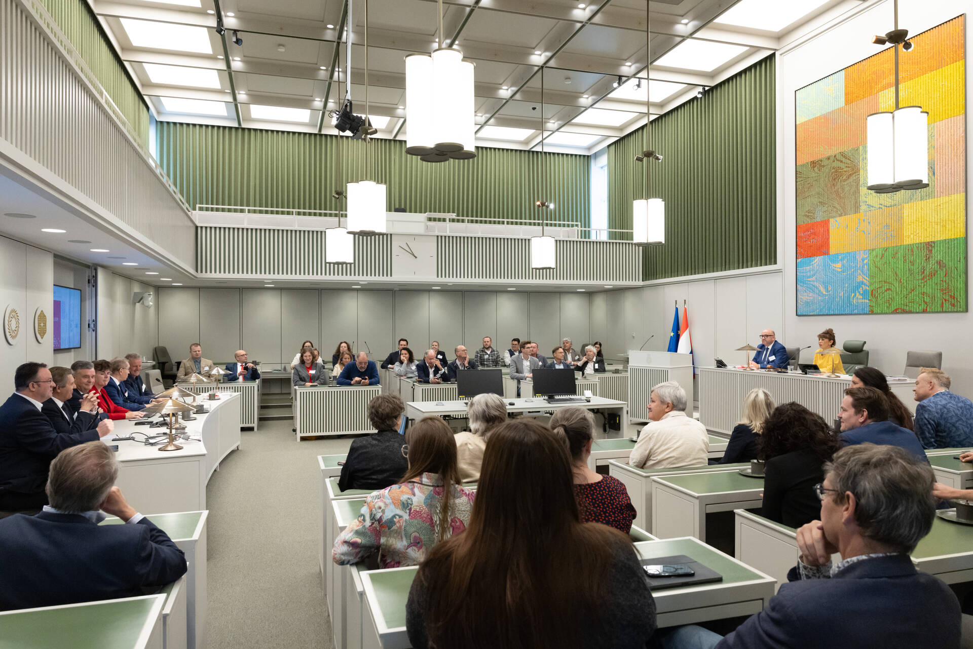 Een volle zaal