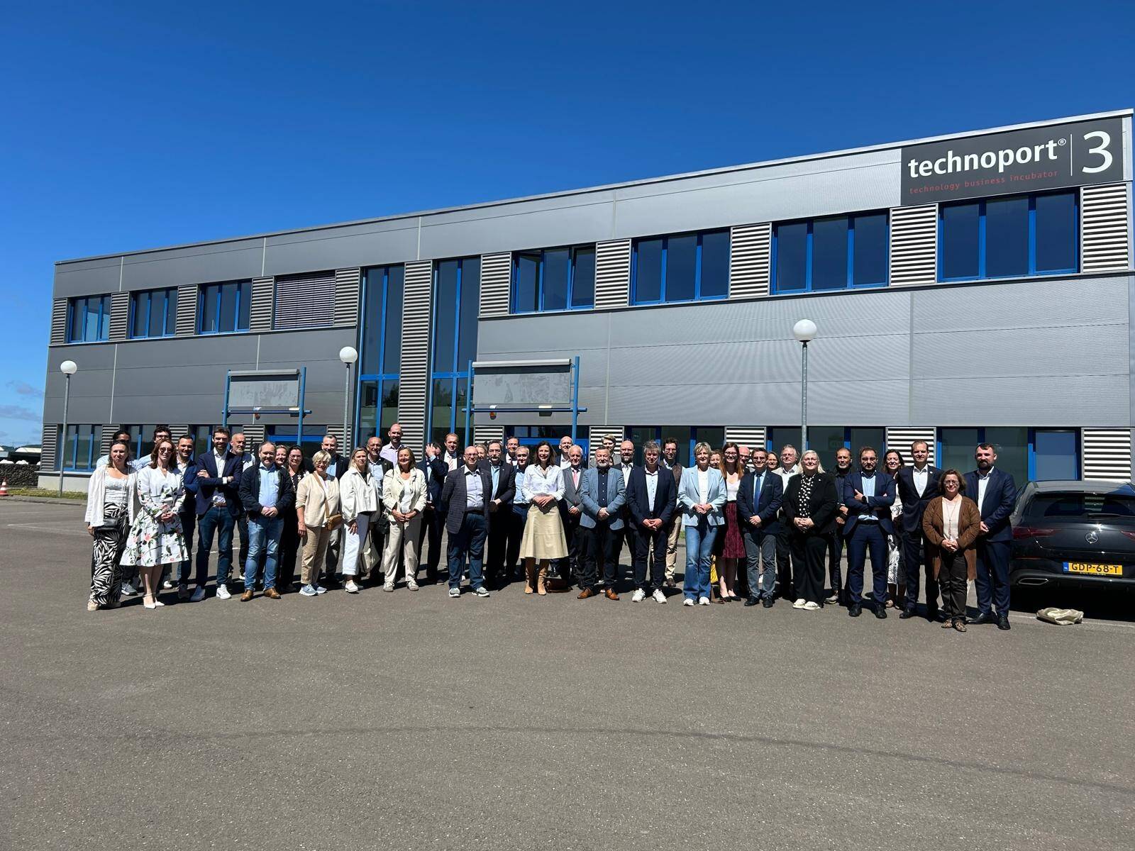 Bezoek aan Technoport Luxemburg
